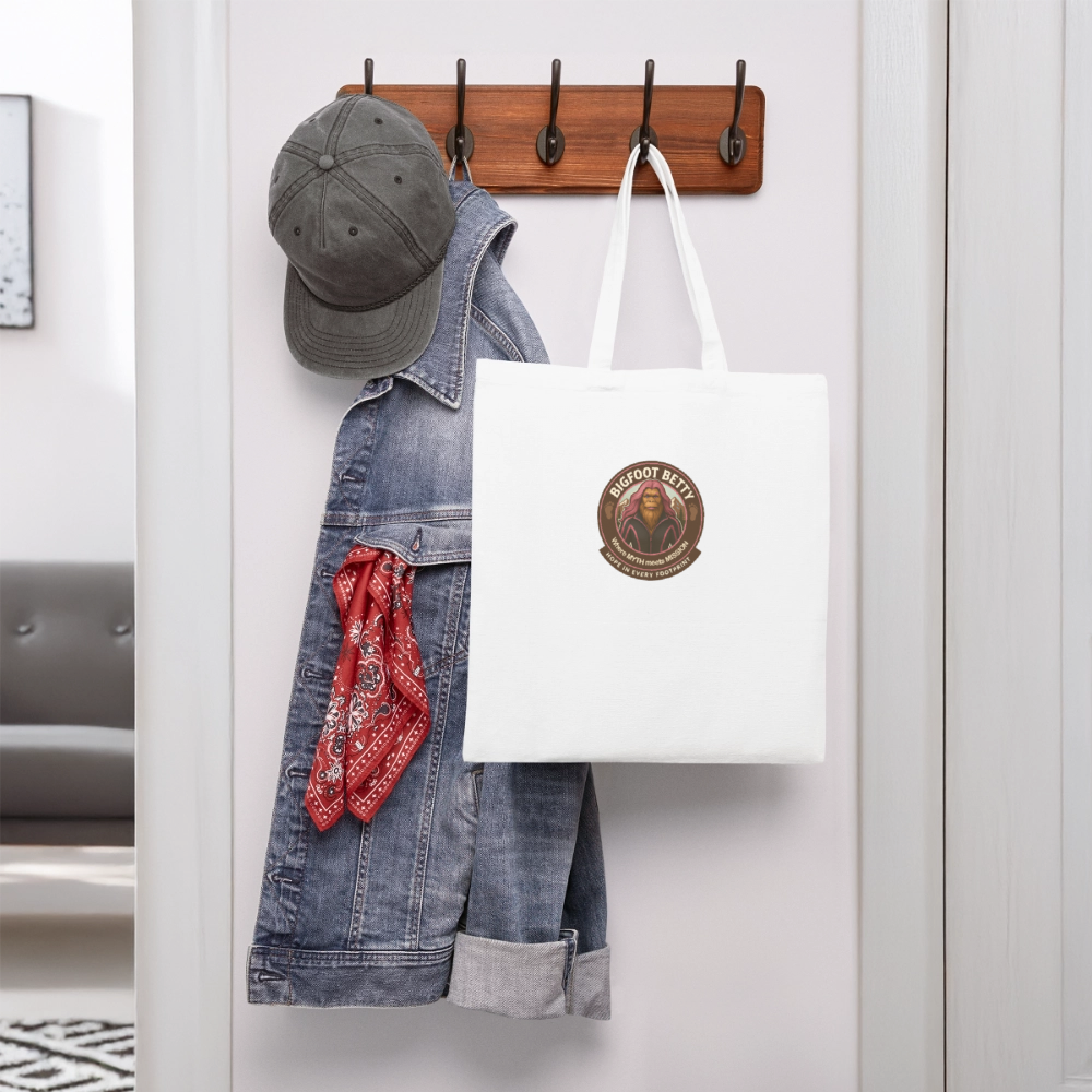Recycled Tote Bag - Hope in Every Footprint (RETRO) - white
