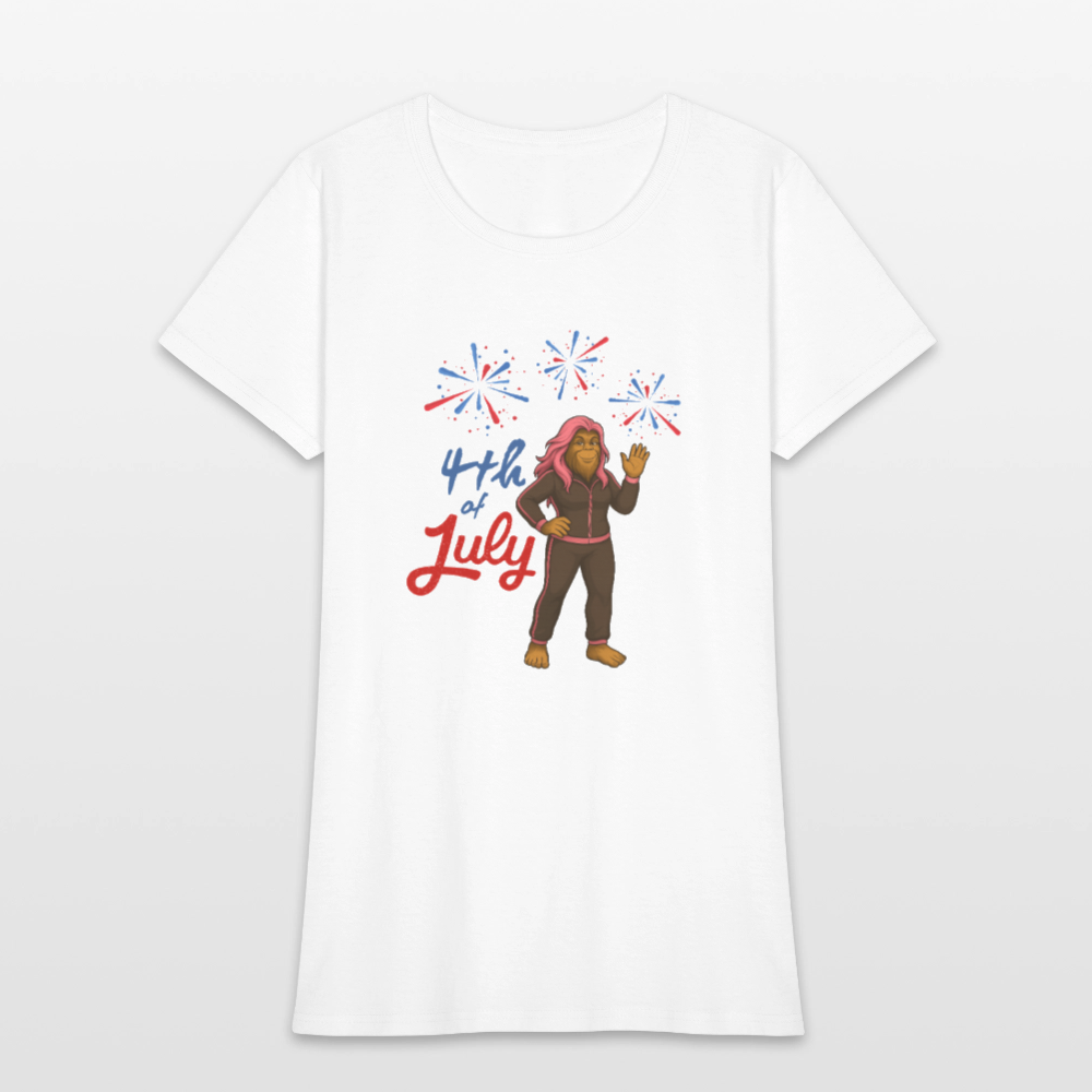 BFB July 4 - Fireworks Women's T-Shirt - white