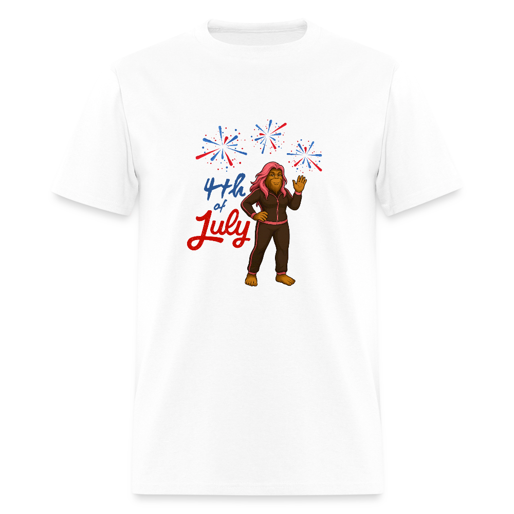 BFB July 4 - Fireworks Unisex Classic T-Shirt - white