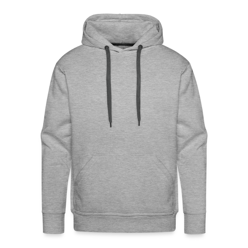 Men’s Premium Hoodie - Where Myth Meets Mission (RETRO) - heather grey