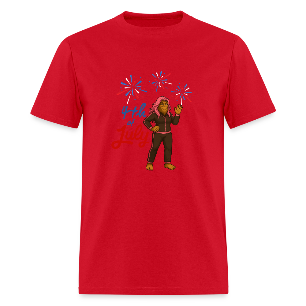 BFB July 4 - Fireworks Unisex Classic T-Shirt - red