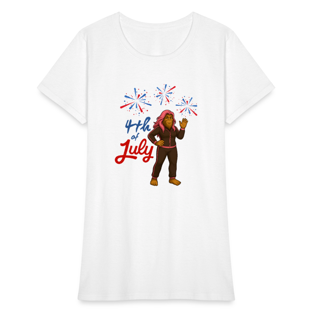 BFB July 4 - Fireworks Women's T-Shirt - white