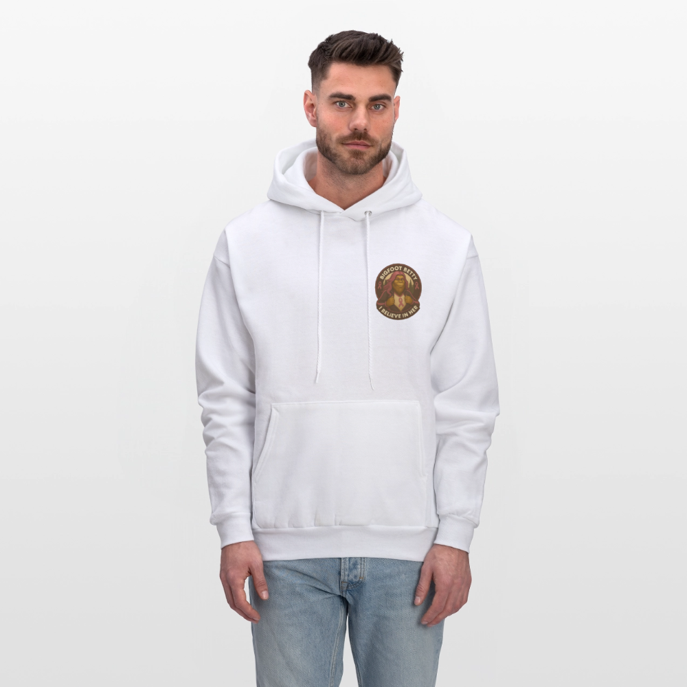 Men's Hoodie - I Believe In Her (F/B) (RETRO) - white