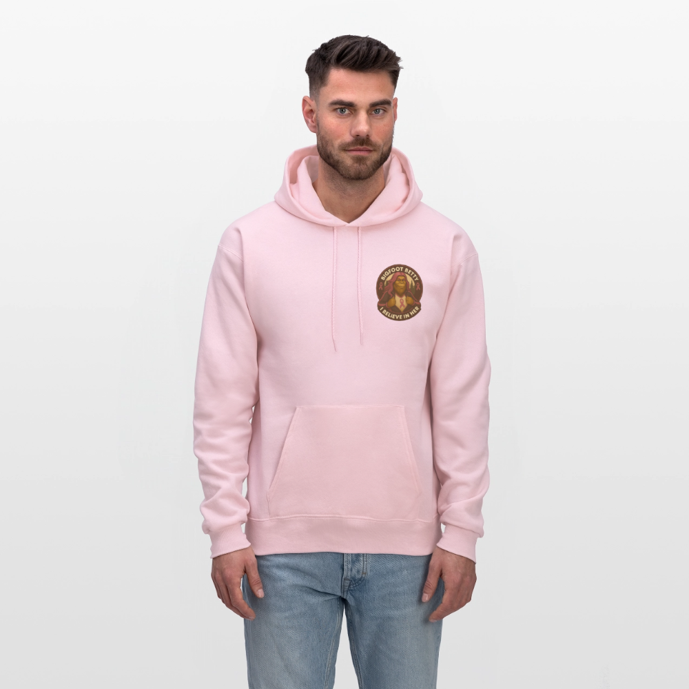 Men's Hoodie - I Believe In Her (F/B) (RETRO) - pale pink