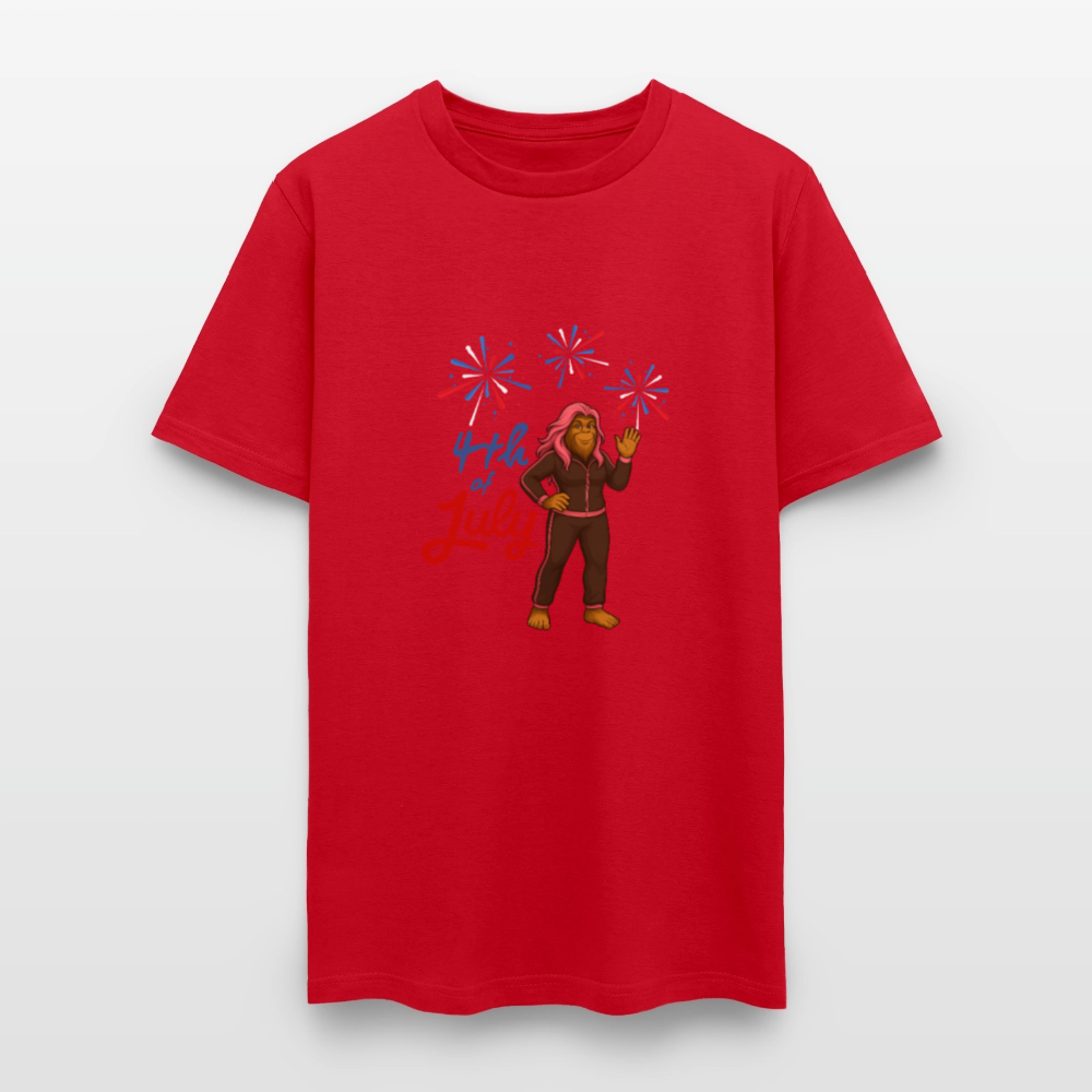 BFB July 4 - Fireworks Unisex Classic T-Shirt - red