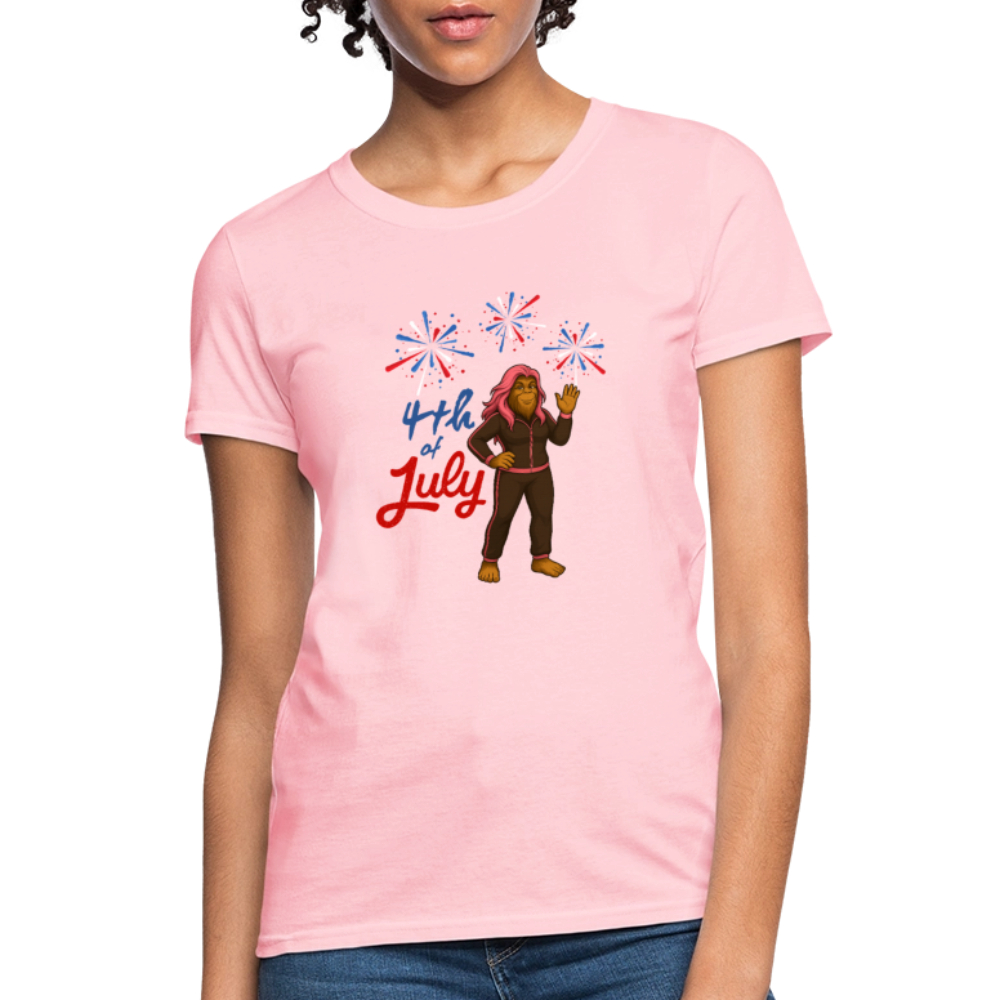 BFB July 4 - Fireworks Women's T-Shirt - pink