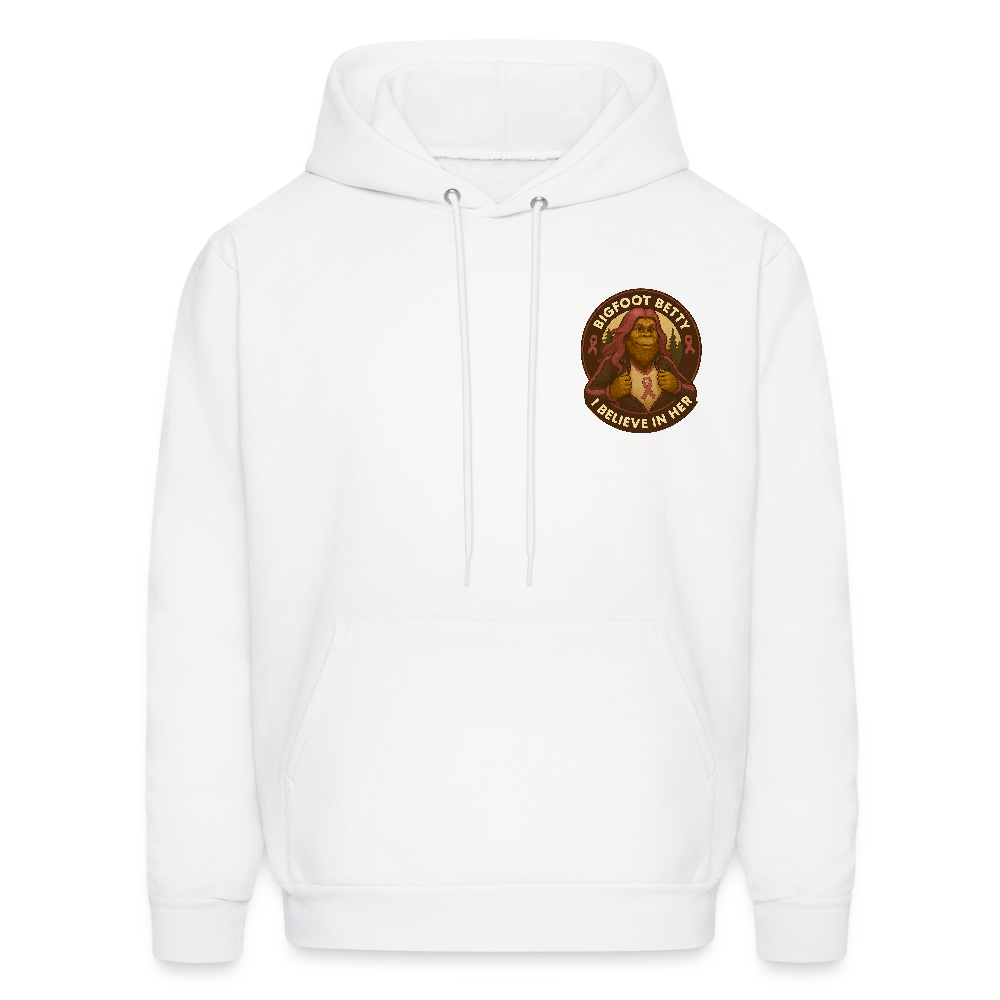 Men's Hoodie - I Believe In Her (F/B) (RETRO) - white