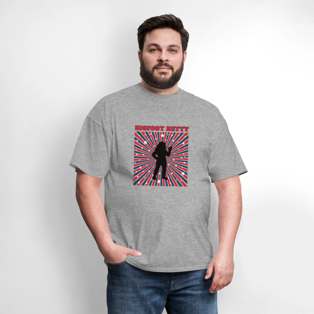 BFB July 4 - Starburst Unisex Classic T-Shirt - heather gray