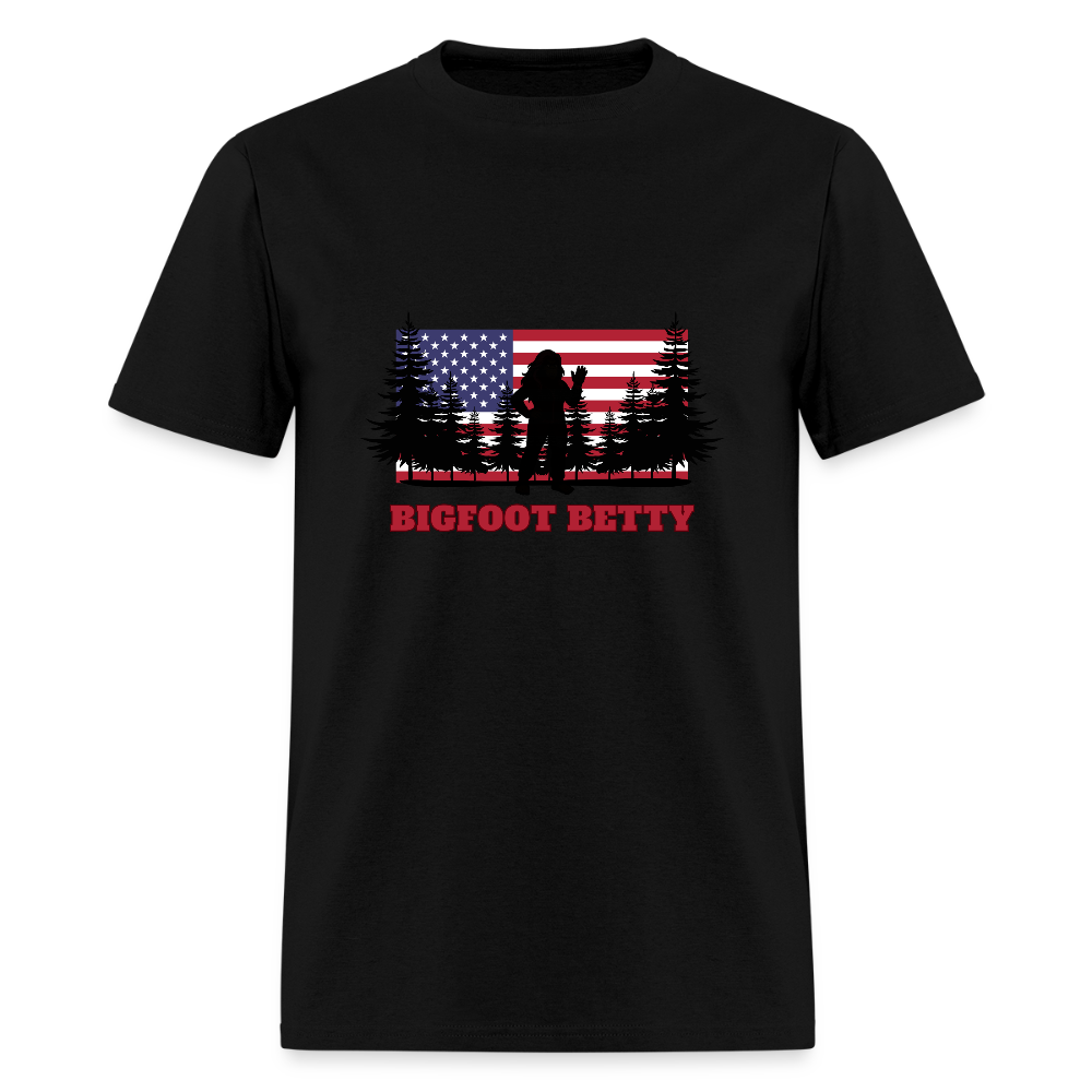 BFB July 4 - Forest Flag Unisex Classic T-Shirt - black