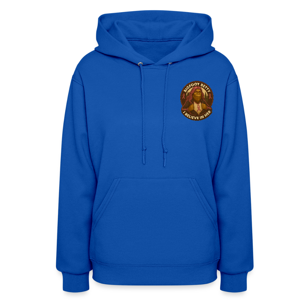 Women's Hoodie - I Believe In Her (F/B) (RETRO) - royal blue