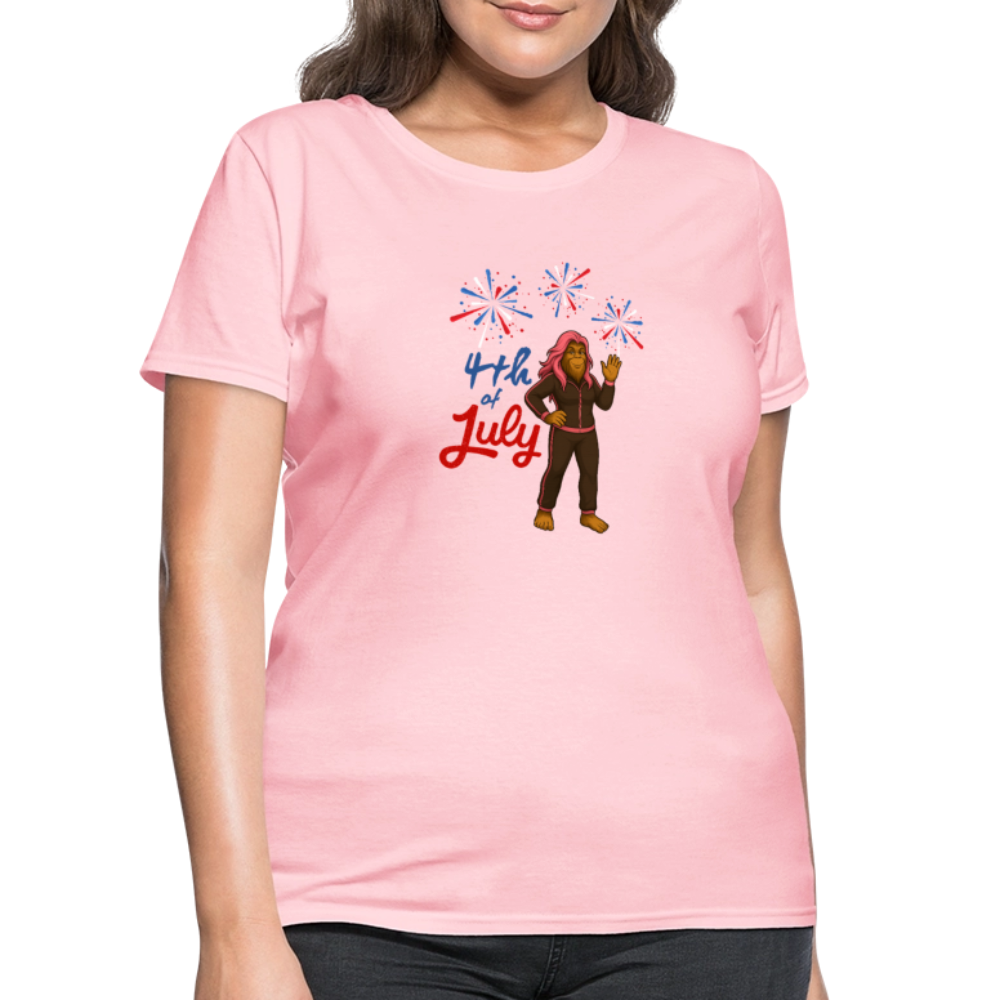 BFB July 4 - Fireworks Women's T-Shirt - pink