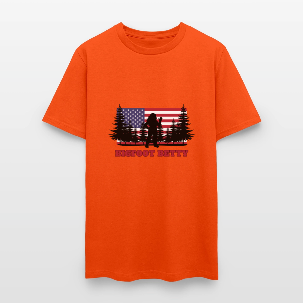 BFB July 4 - Forest Flag Unisex Classic T-Shirt - orange