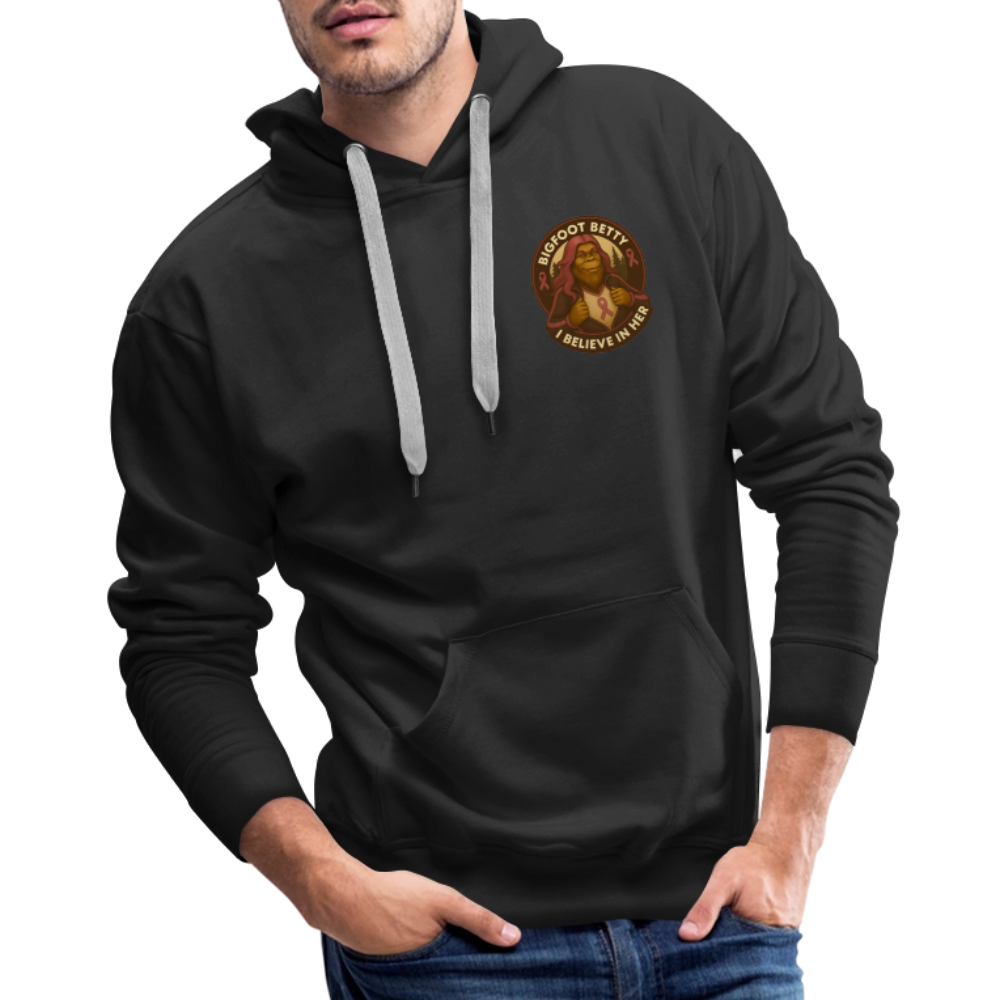 Men’s Premium Hoodie - I Believe In Her (F/B) (RETRO) - black