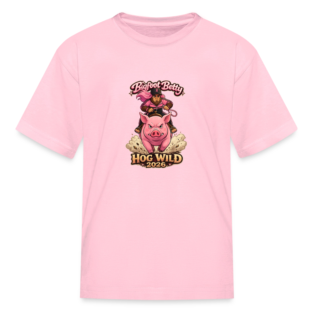 Kids' T-Shirt - BFB Hog Wild - HOG - pink