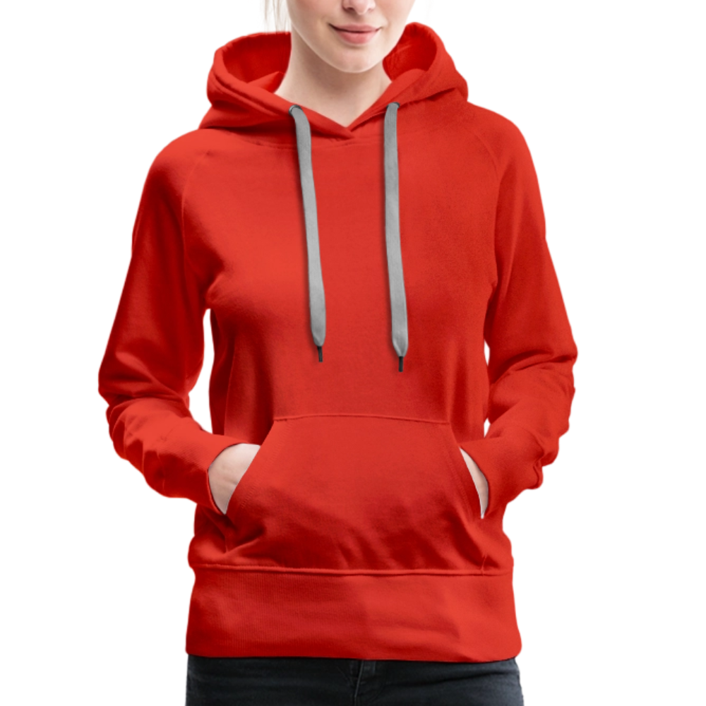 Women’s Premium Hoodie - Where Myth Meets Mission (RETRO) - red