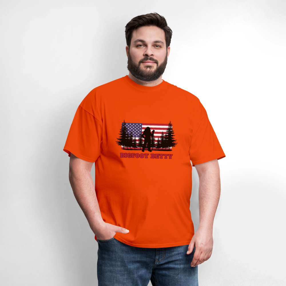 BFB July 4 - Forest Flag Unisex Classic T-Shirt - orange