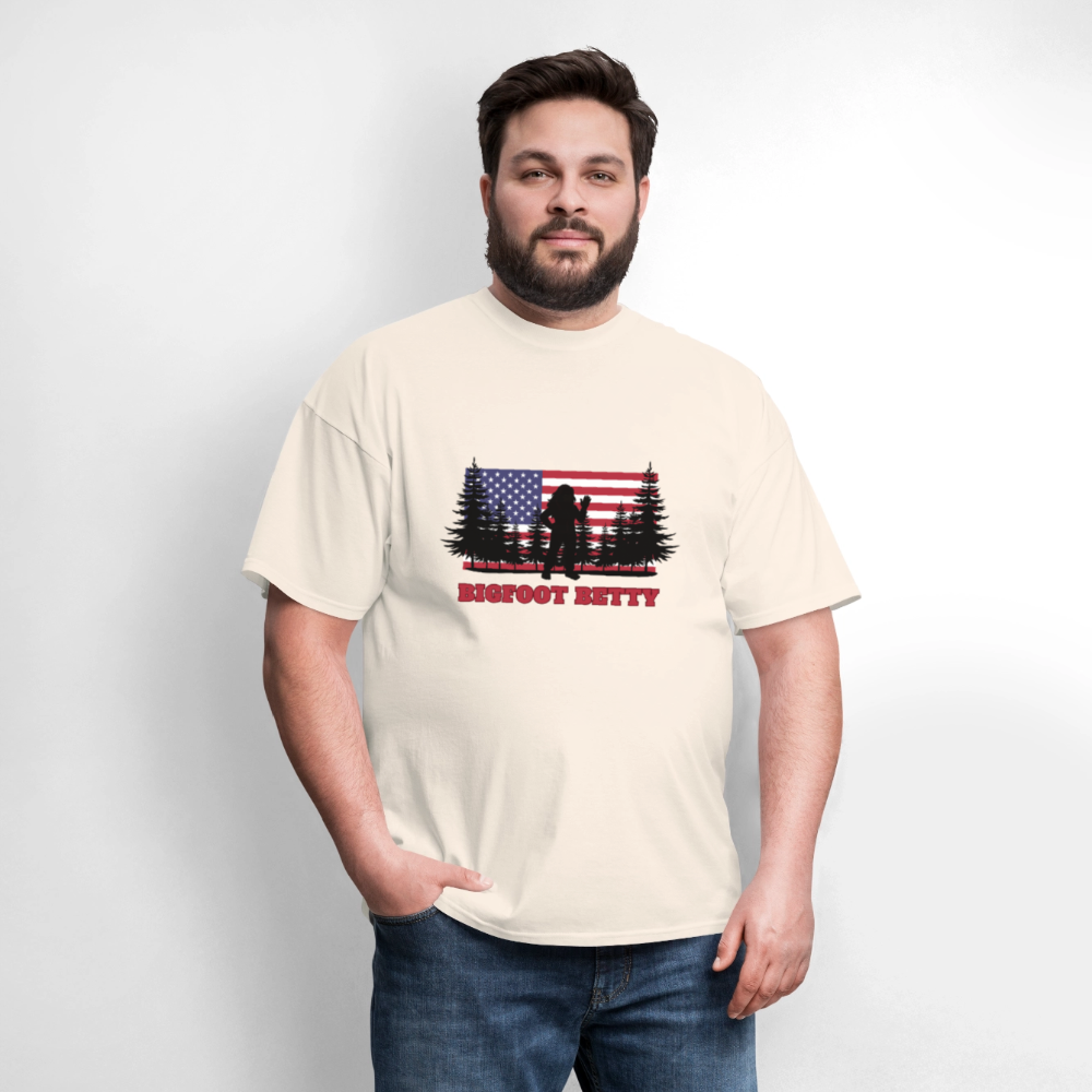 BFB July 4 - Forest Flag Unisex Classic T-Shirt - natural