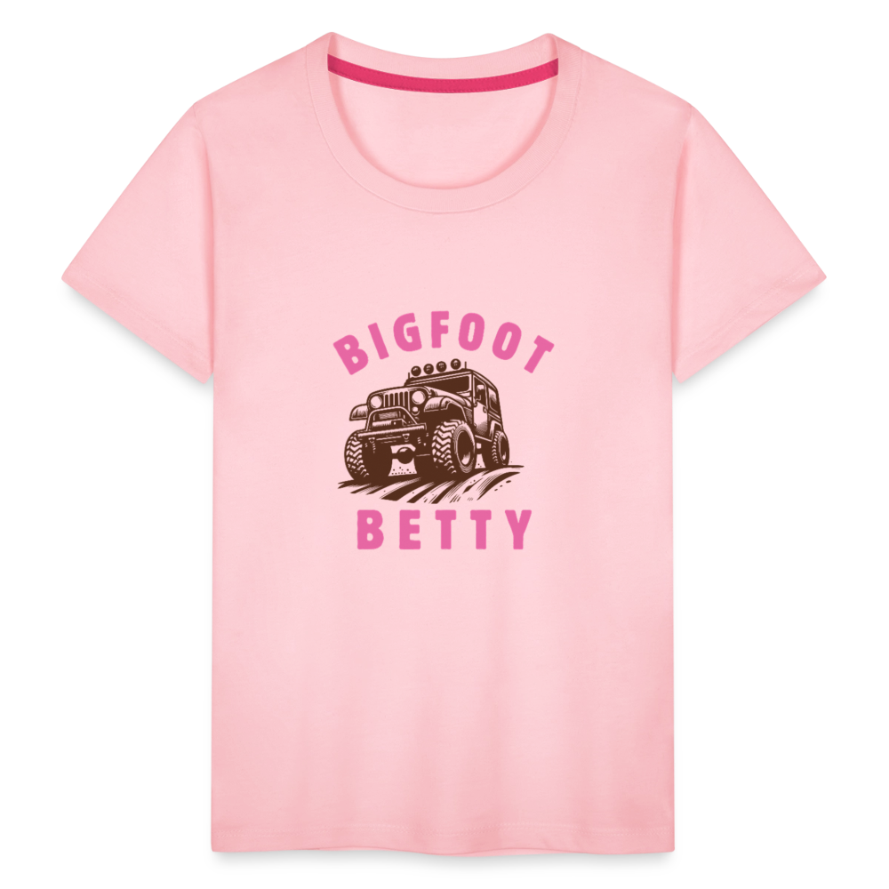 Toddler Premium T-Shirt - BFB Jeep - pink