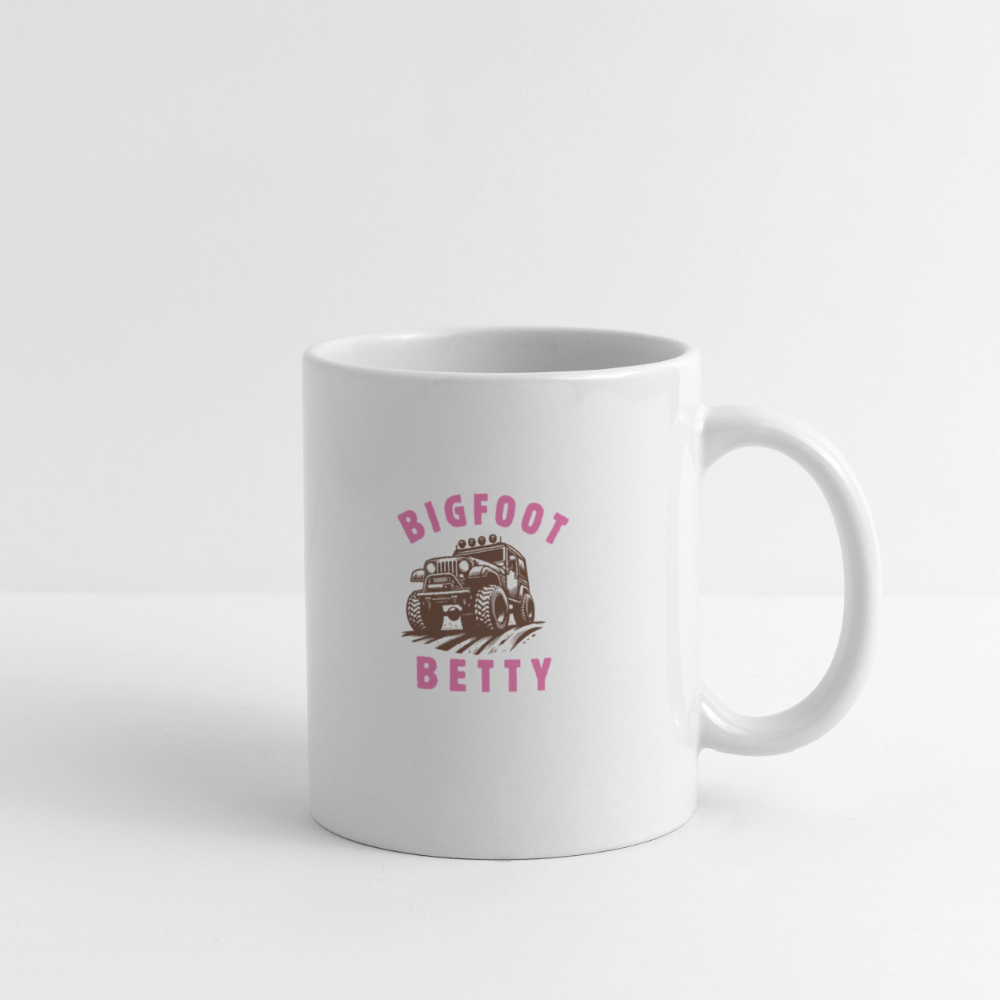 Coffee/Tea Mug - BFB Jeep - white