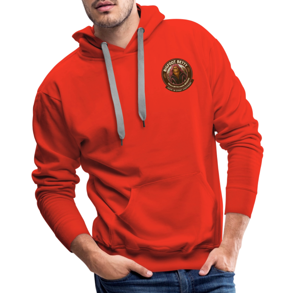 Men’s Premium Hoodie - I Believe In Her (F/B) (RETRO) - red