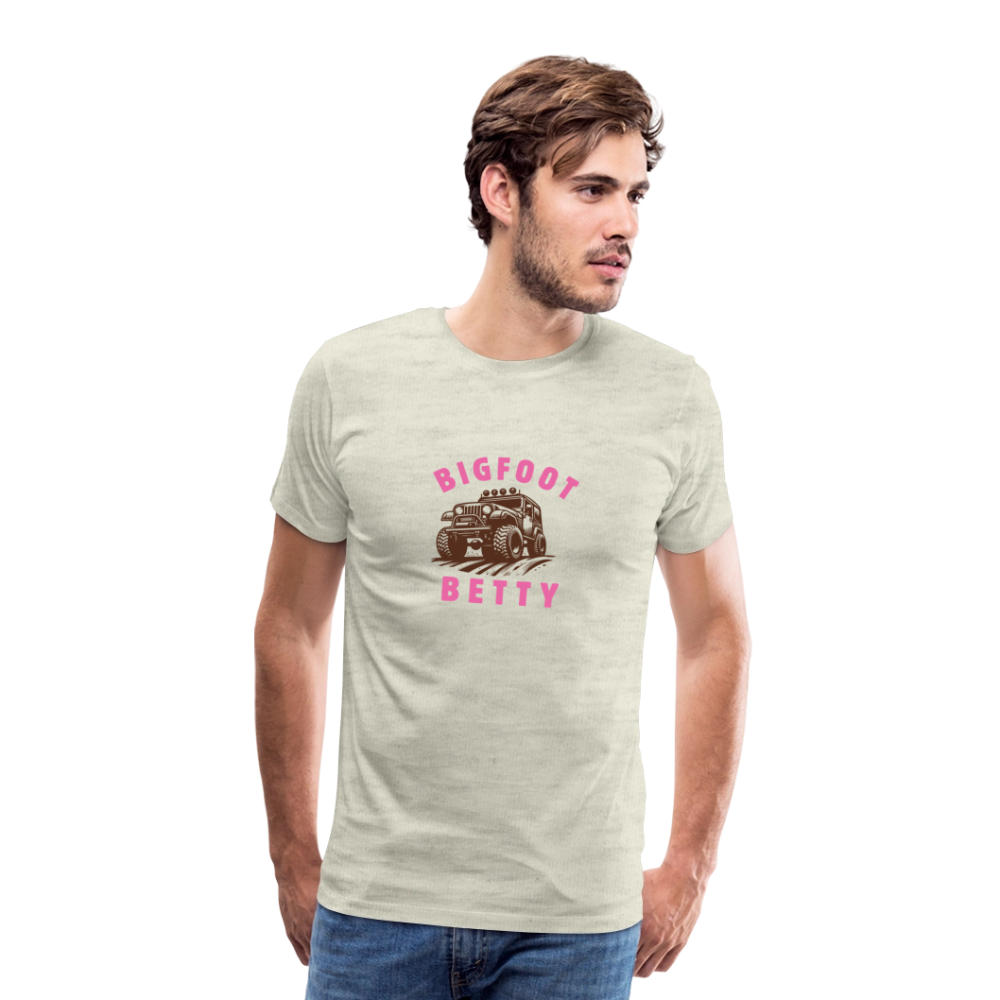 Men's Premium T-Shirt - BFB Jeep - heather oatmeal