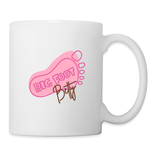 Coffee/Tea Mug - BFB FootPrint - white