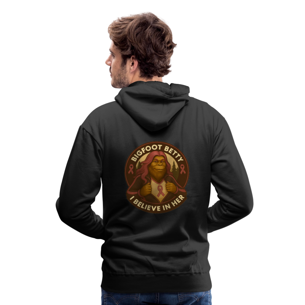 Men’s Premium Hoodie - Where Myth Meets Mission  (RETRO) - black