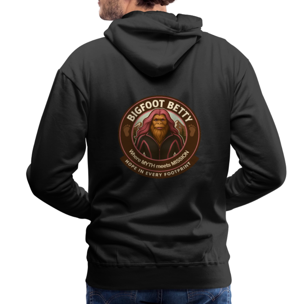 Men’s Premium Hoodie - I Believe In Her (F/B) (RETRO) - black