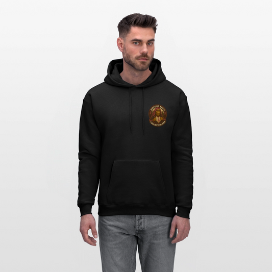 Men's Hoodie - I Believe In Her (F/B) (RETRO) - black