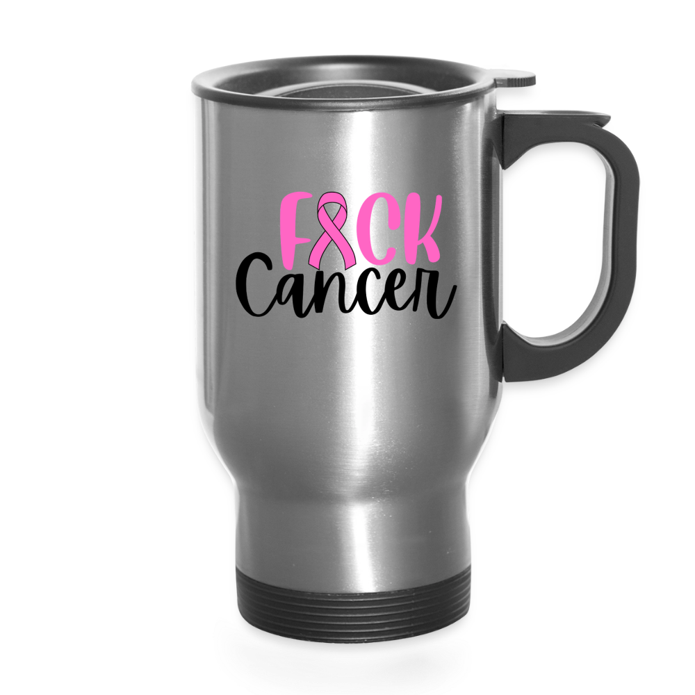 Travel Mug - FK Cancer BFB - silver