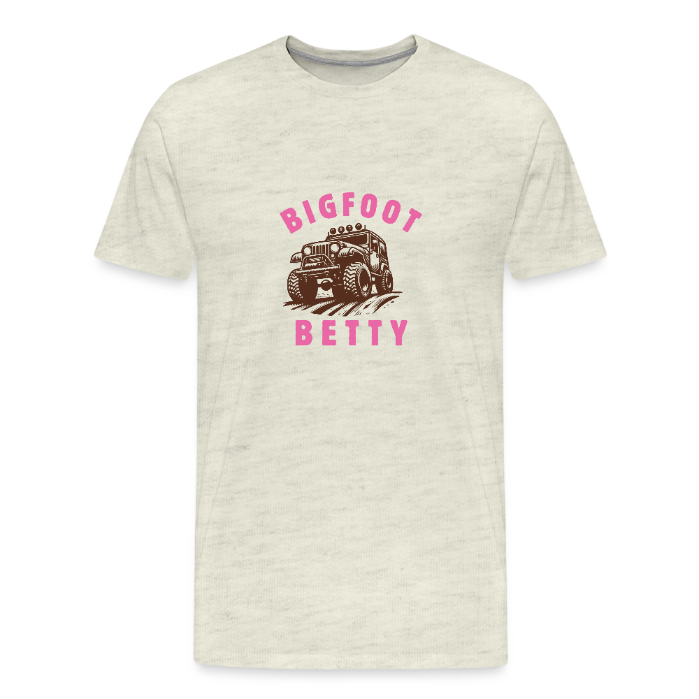 Men's Premium T-Shirt - BFB Jeep - heather oatmeal