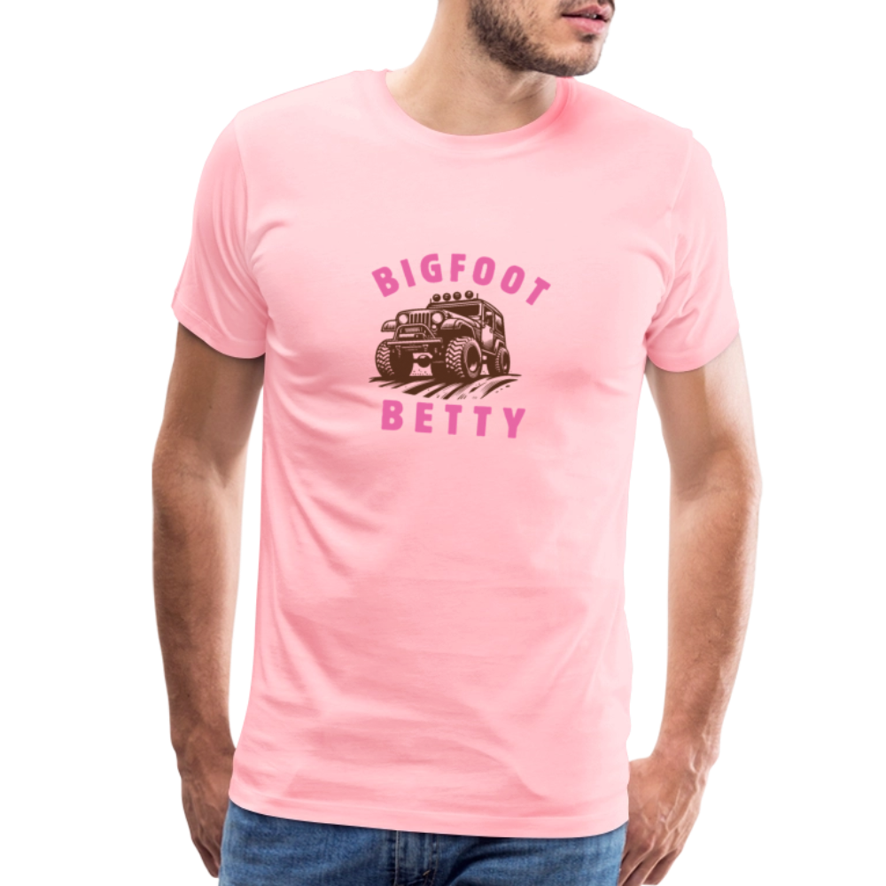Men's Premium T-Shirt - BFB Jeep - pink