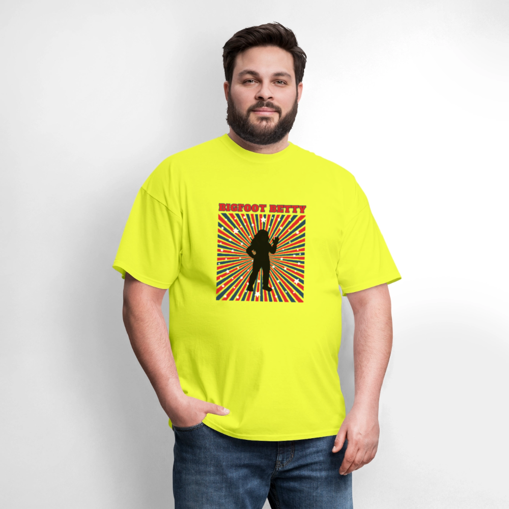 BFB July 4 - Starburst Unisex Classic T-Shirt - safety green