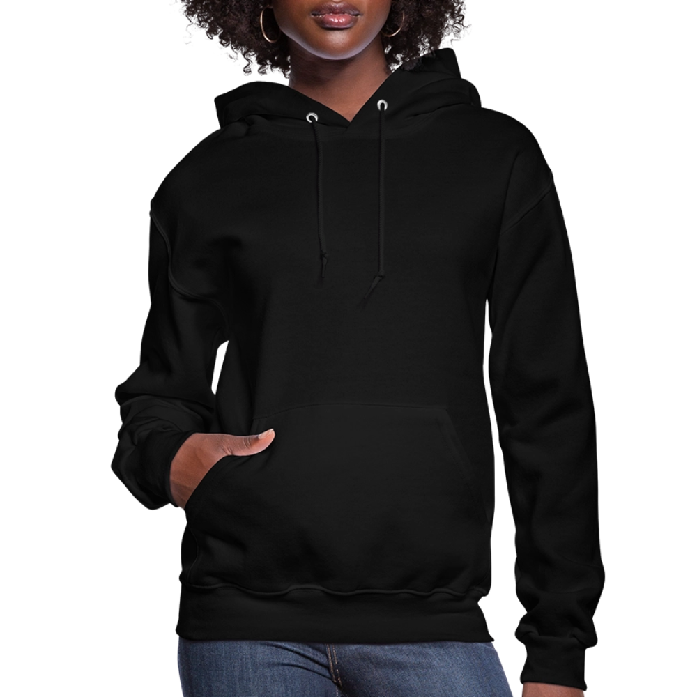 Women's Hoodie - Where Myth Meets Mission (RETRO) - black