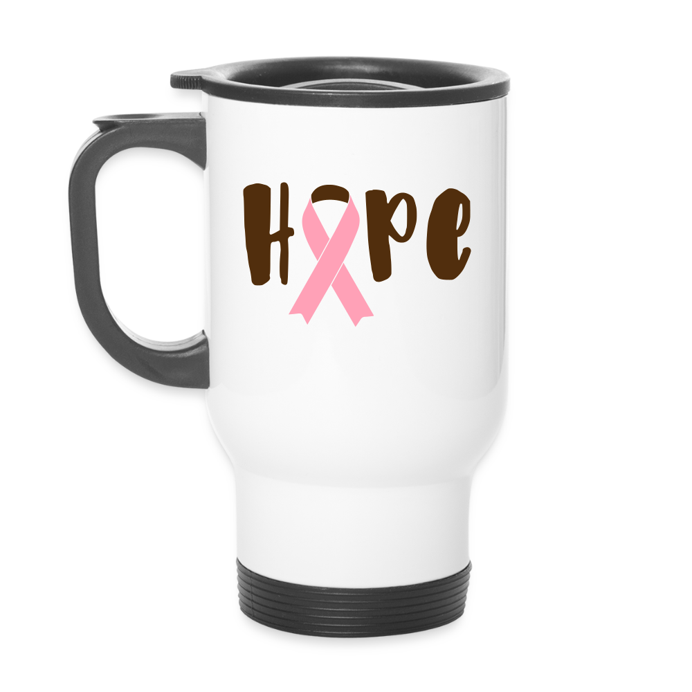Travel Mug - BFB FootPrint - white