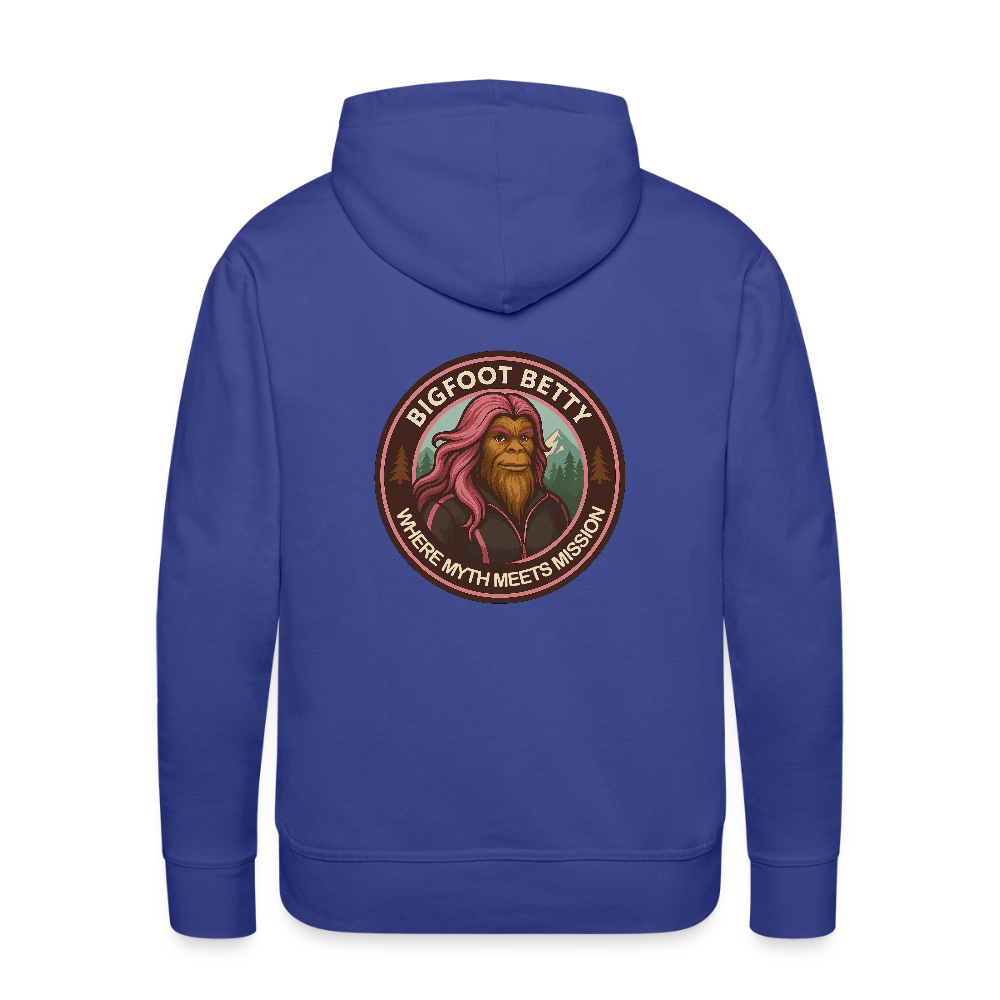 Men’s Premium Hoodie - Where Myth Meets Mission (RETRO) - royal blue