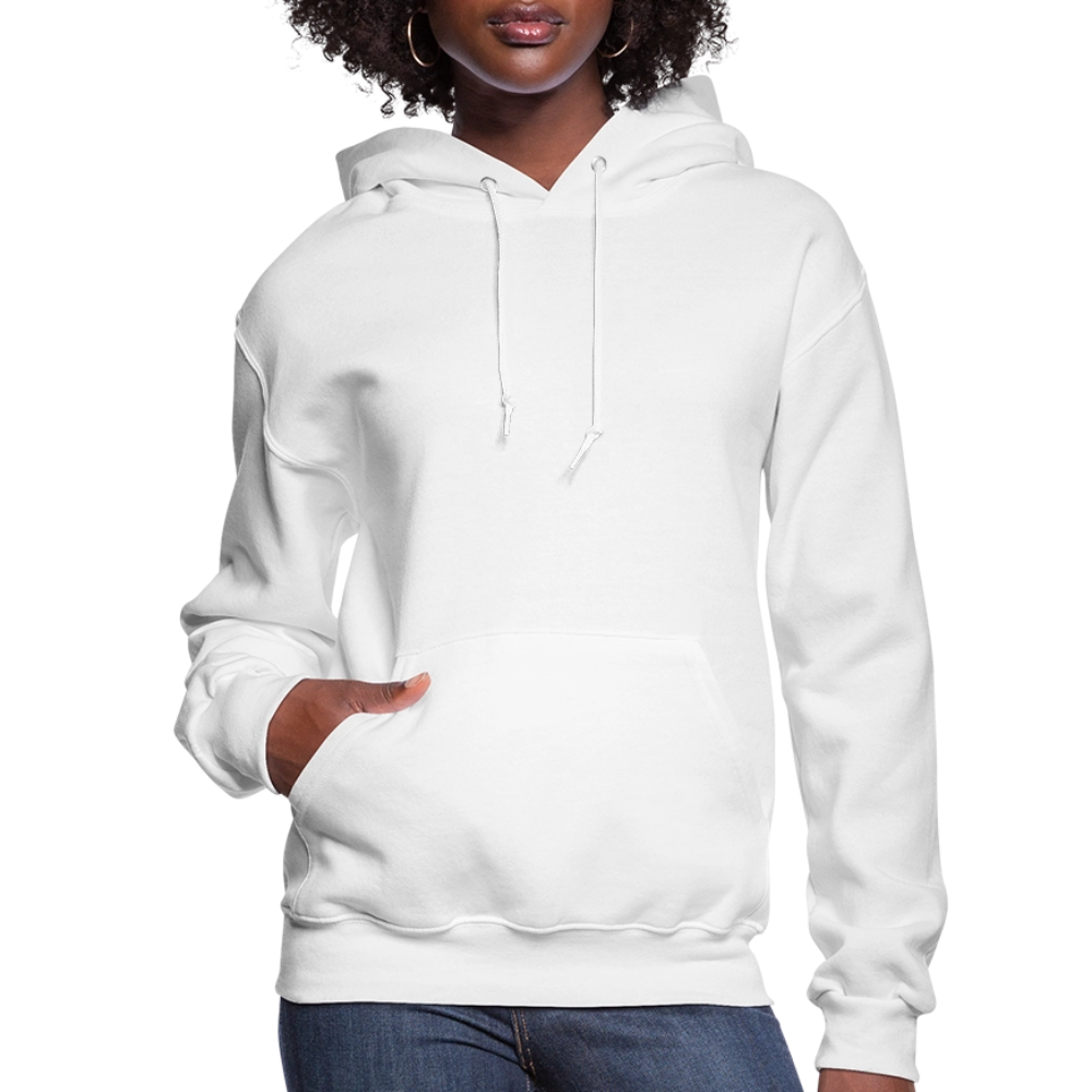 Women's Hoodie - Where Myth Meets Mission (RETRO) - white