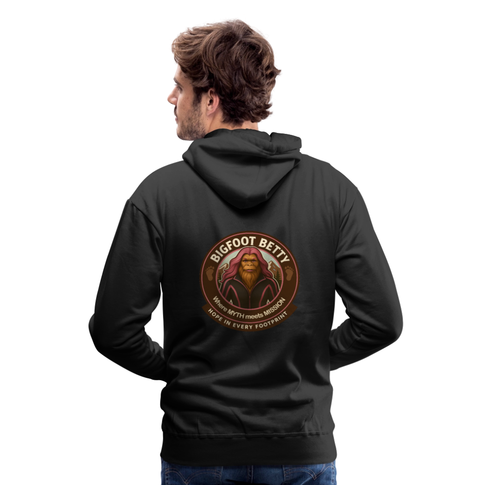 Men’s Premium Hoodie - I Believe In Her (F/B) (RETRO) - black