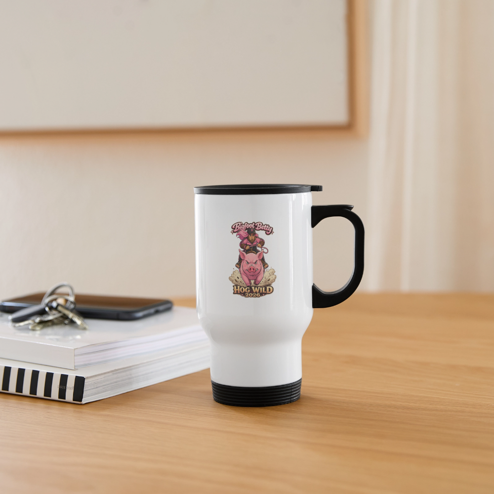 Travel Mug - BFB Hog Wild - HOG - white