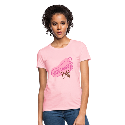Women's T-Shirt - BFB FootPrint - pink