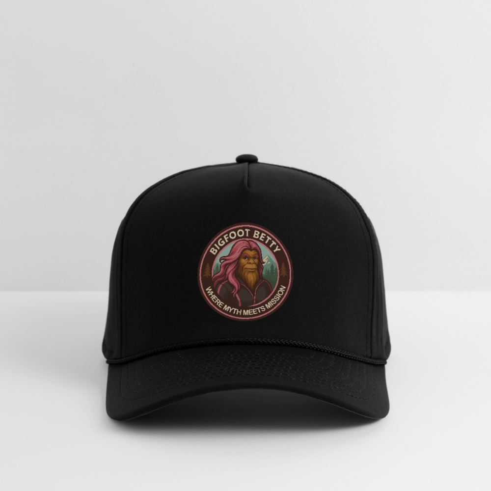 Rope Cap - Where Myth Meets Mission (RETRO) - black/black