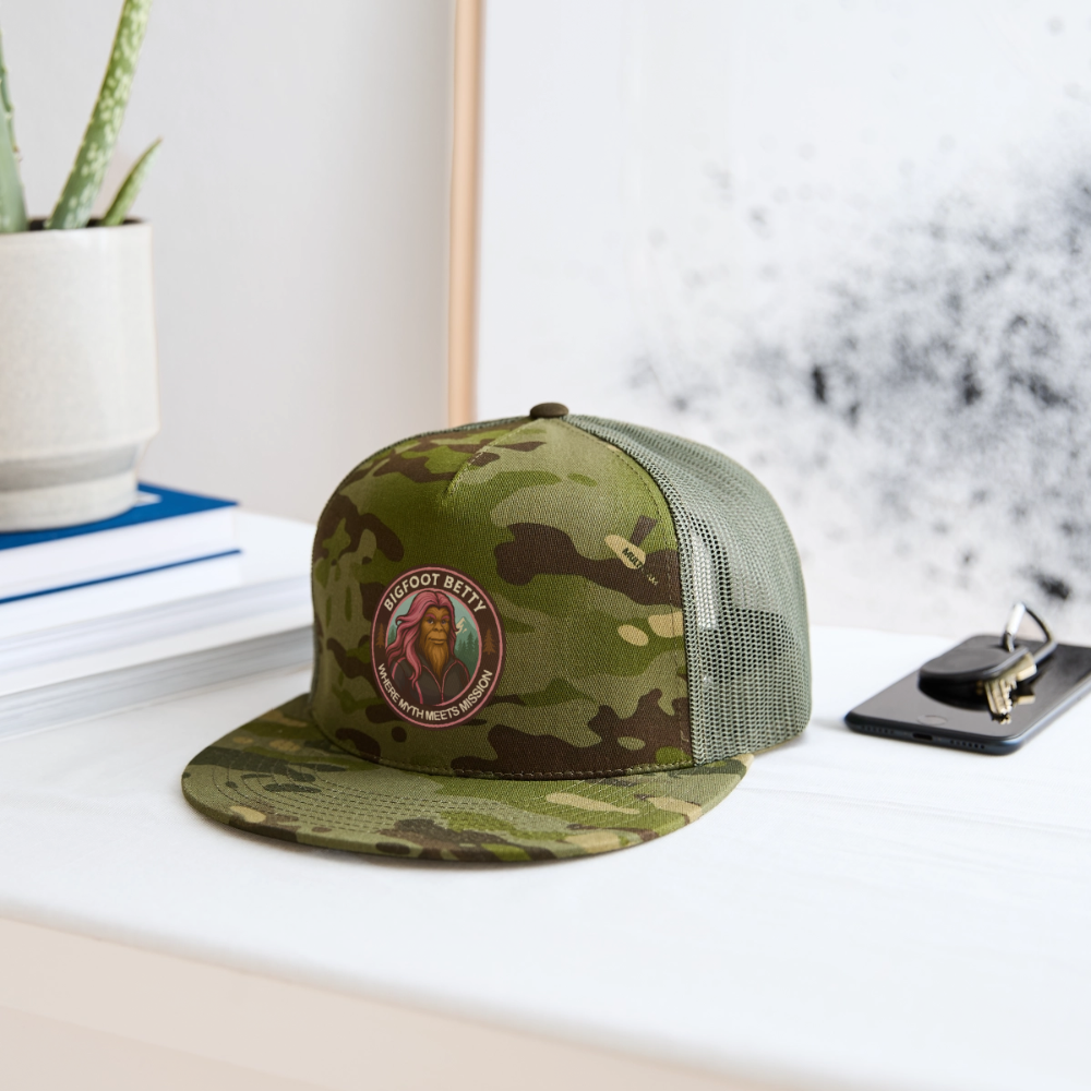 Trucker Hat - Where Myth Meets Mission (RETRO) - MultiCam\green