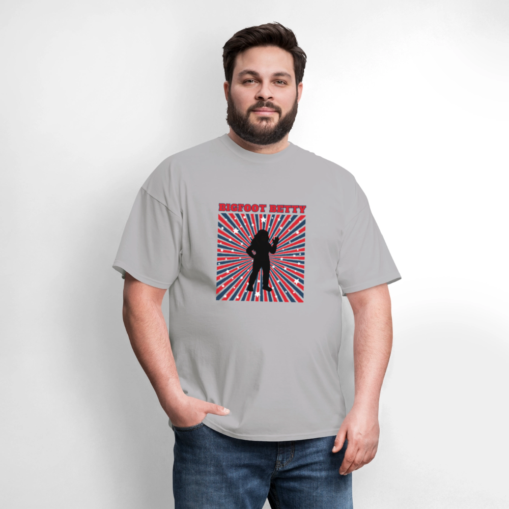 BFB July 4 - Starburst Unisex Classic T-Shirt - gravel 