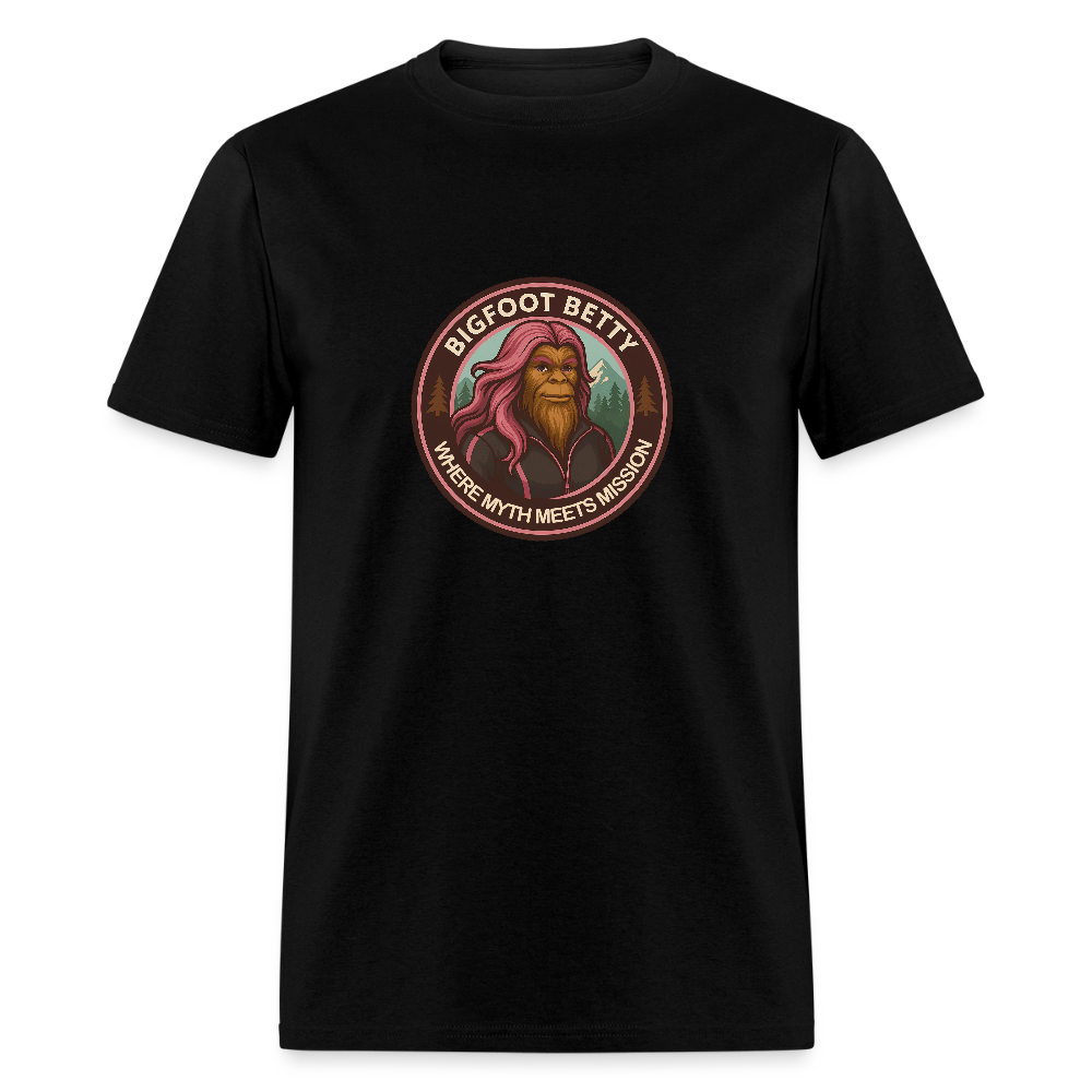 Unisex Classic T-Shirt - Where Myth Meets Mission (RETRO) - black
