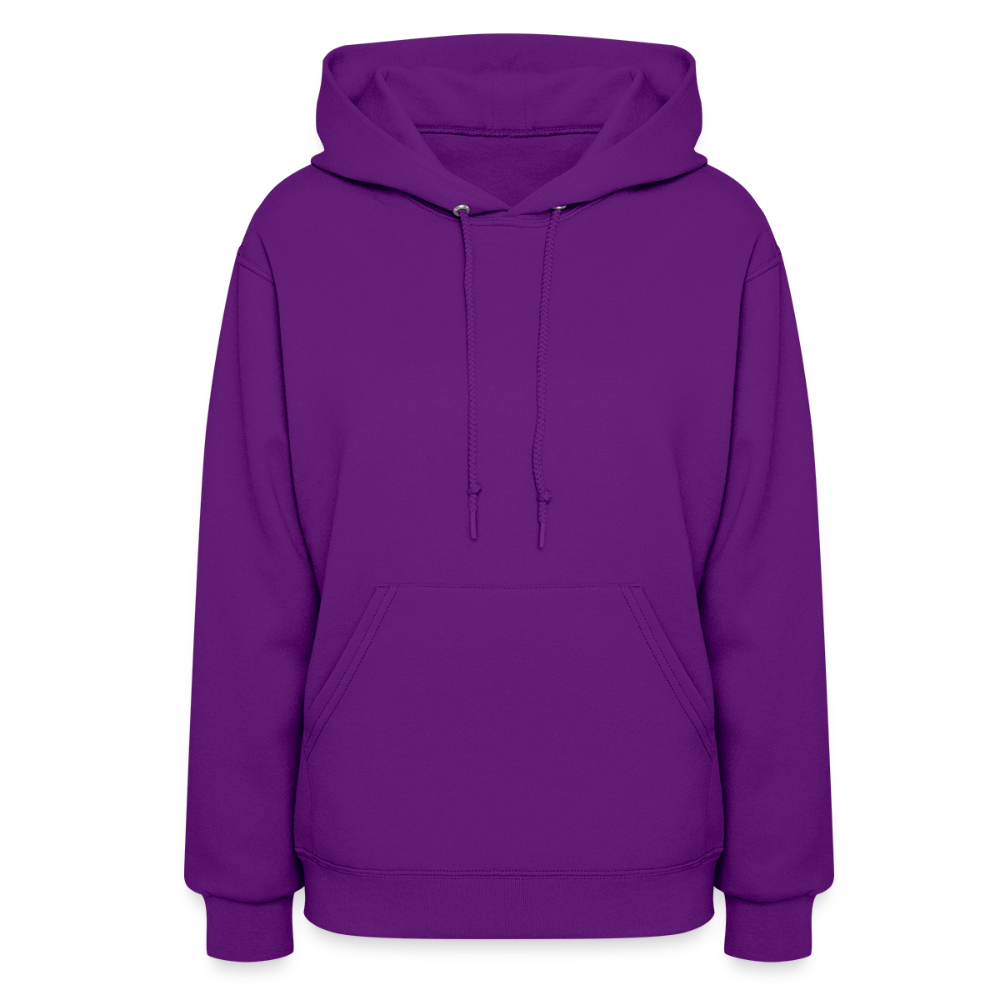 Women's Hoodie - Where Myth Meets Mission (RETRO) - purple