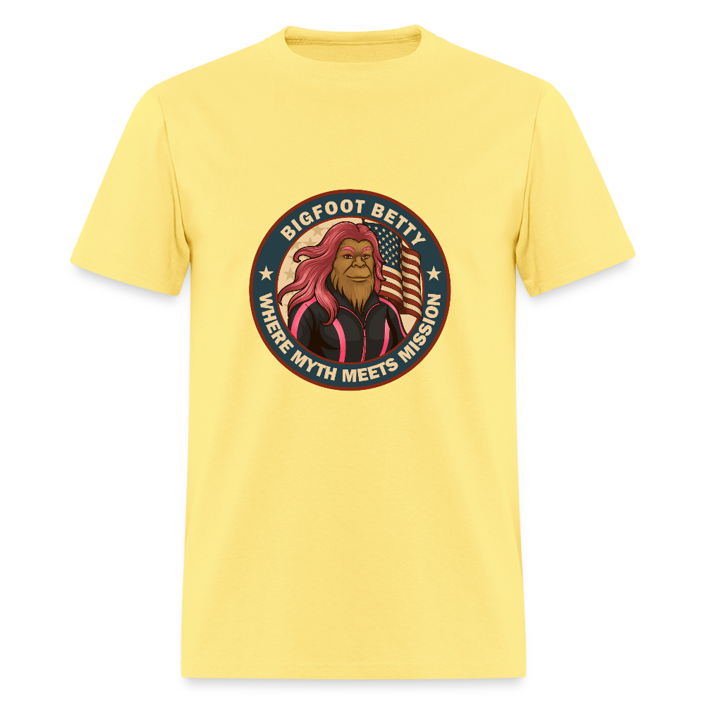 BFB July 4 - Badge Unisex Classic T-Shirt - cornsilk