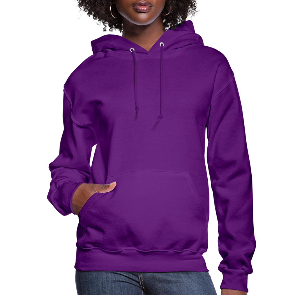 Women's Hoodie - Where Myth Meets Mission (RETRO) - purple