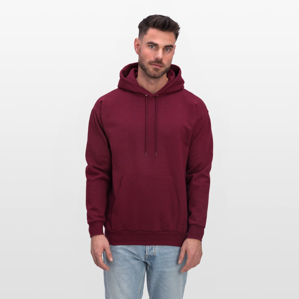 Men's Hoodie - I Believe In Her (RETRO) - burgundy