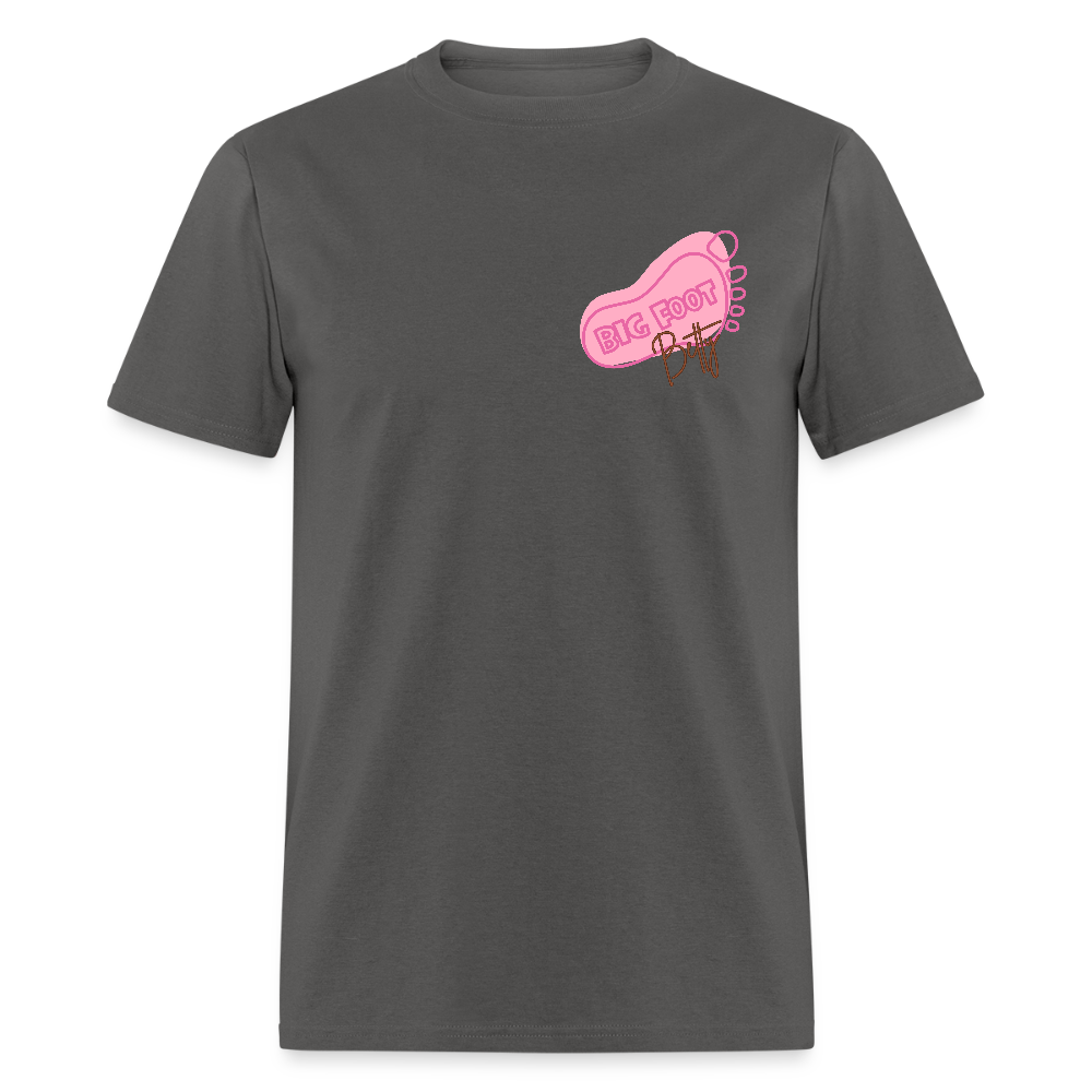 Unisex Classic T-Shirt - BFB FootPrint - charcoal