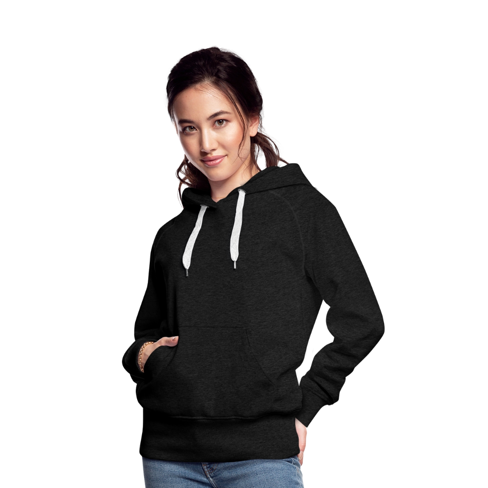 Women’s Premium Hoodie - I Believe In Her (RETRO) - charcoal grey